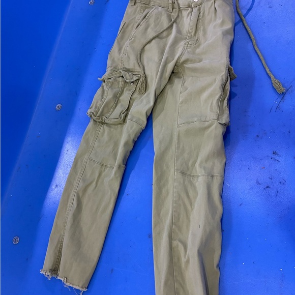 American Bazi Sage Green Cargo Pants - Picture 3 of 5